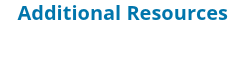 Additional Resources 
